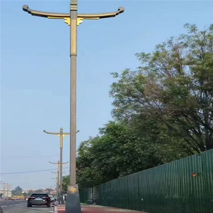 阿里一体化路灯安装