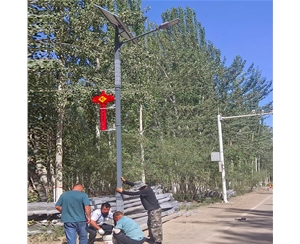 阿里太阳能路灯安装